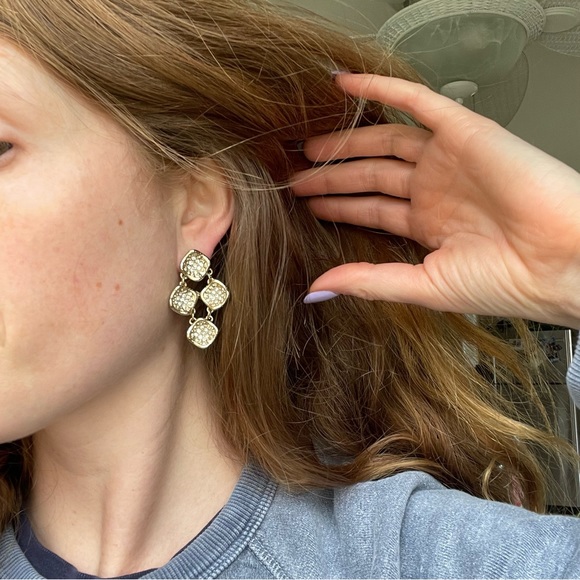 Sparkling Anthro Earrings - Picture 3 of 4